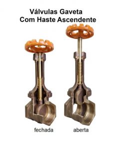 Válvula Gaveta Ascendente